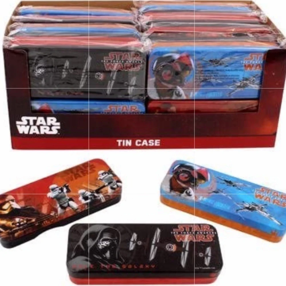 Star Wars 3 Tin Cases Episode 7 The Force Awakens